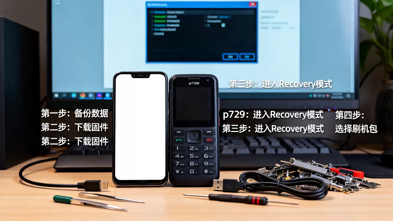 p729刷机教程，p729刷机失败怎么办