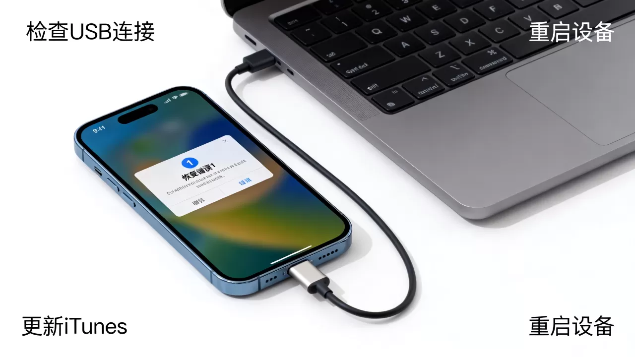 iPhone恢复错误1怎么办？iPhone固件恢复错误1解决方法