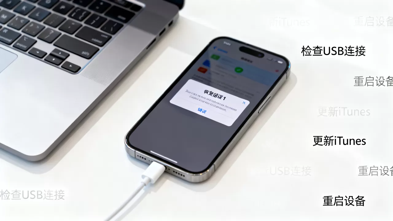 iPhone恢复错误1怎么办？iPhone固件恢复错误1解决方法