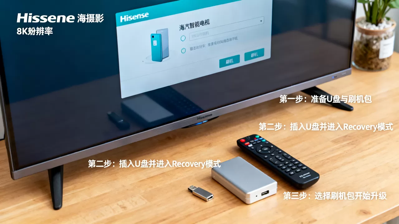 海信智能电视怎么刷机，海信电视刷机教程