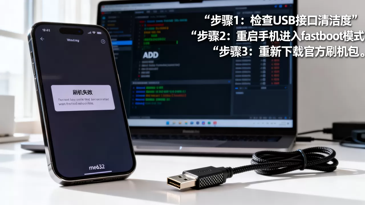 me632刷机教程失败怎么办，me632刷机教程