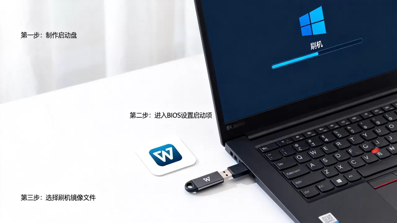 windows电脑怎么刷机教程，电脑刷机详细步骤