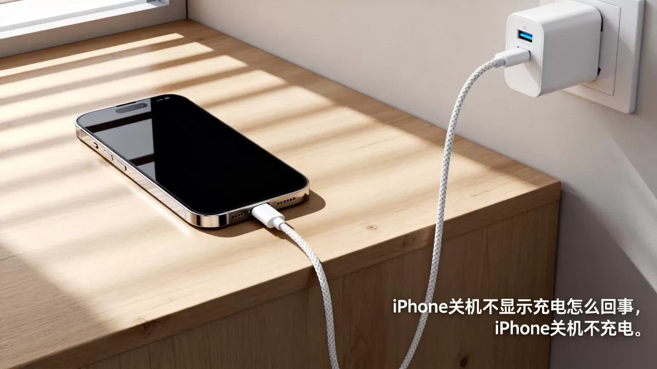 iphone关机不显示充电怎么回事，iphone关机不充电