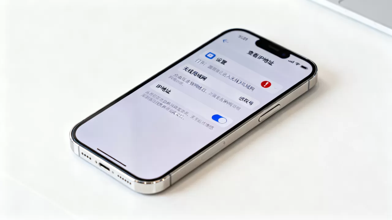 iphone ip地址怎么查，iphone怎么查看本机ip地址