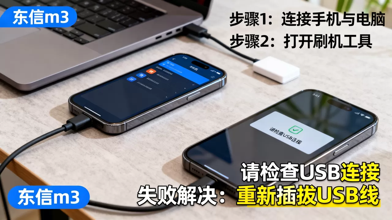 东信m3刷机教程，东信m3刷机失败怎么解决