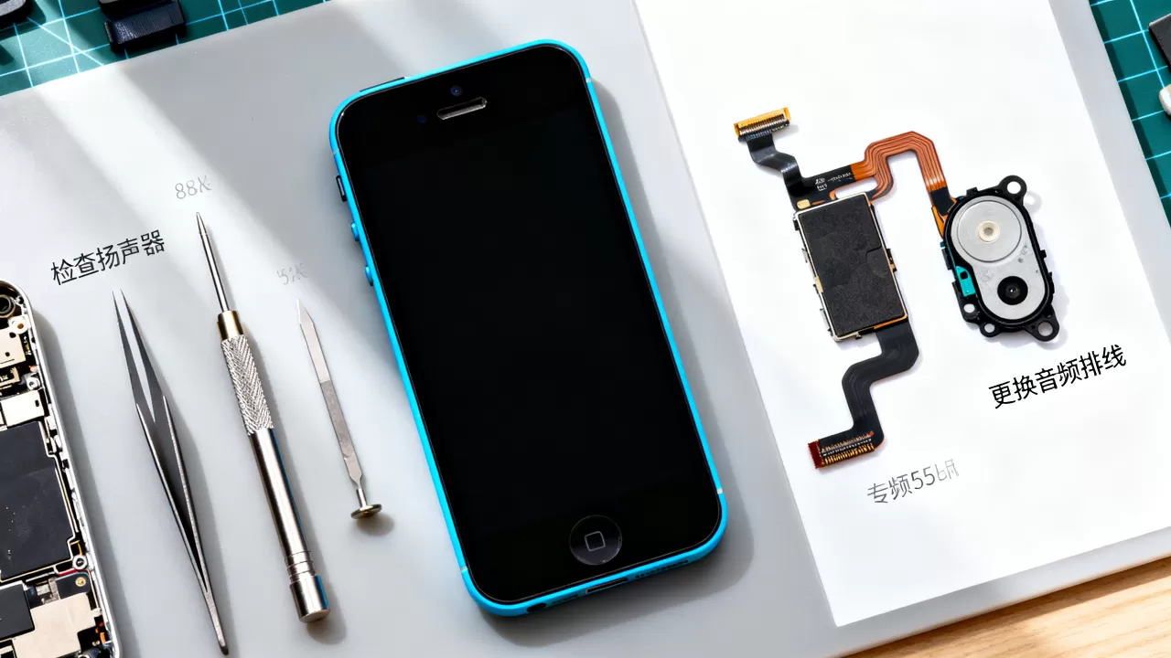 iphone5c没声音怎么办，iphone5c音频故障修复