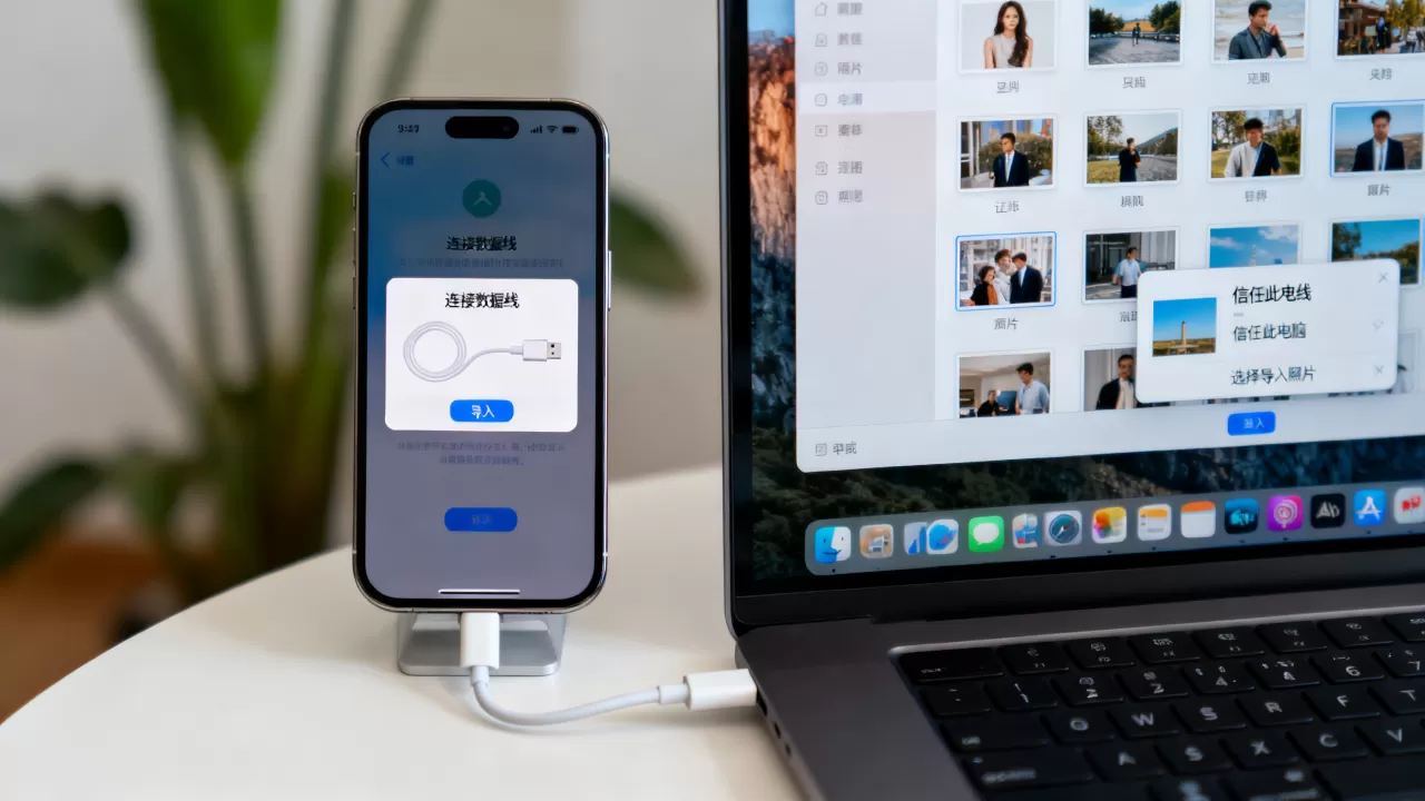 iphone照片不能导入电脑怎么办，iphone照片导入电脑