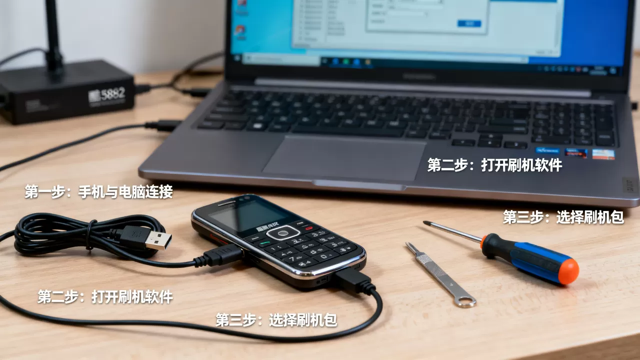 酷派5892刷机教程，酷派5892刷机失败怎么办