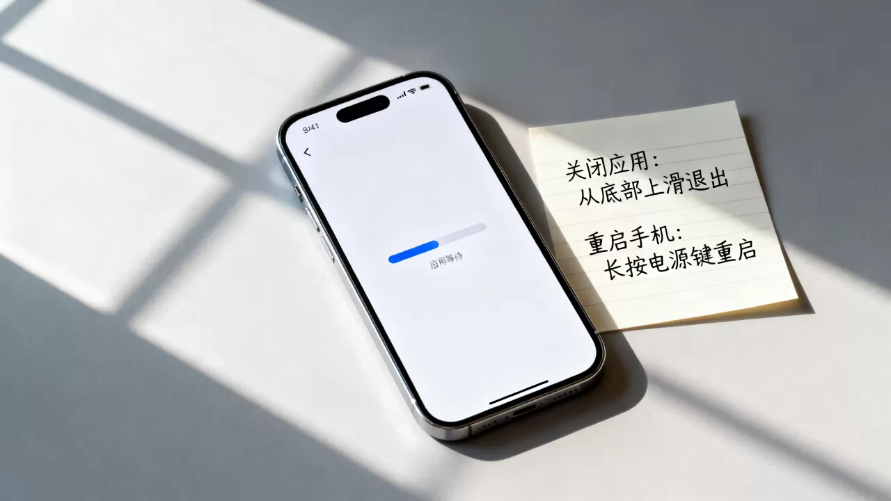 iPhone应用显示等待中怎么办？iPhone应用等待中解决方法