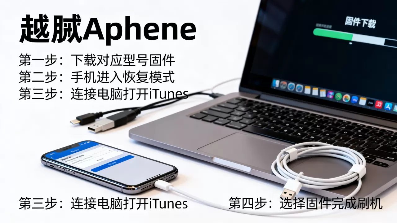 越狱苹果手机如何刷机，苹果手机刷机教程