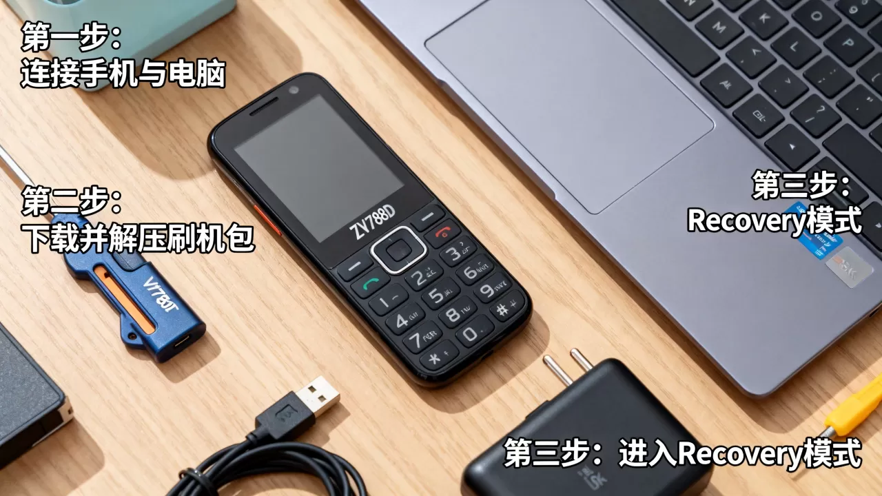 ZTEV788D刷机教程，中兴V788D刷机包下载