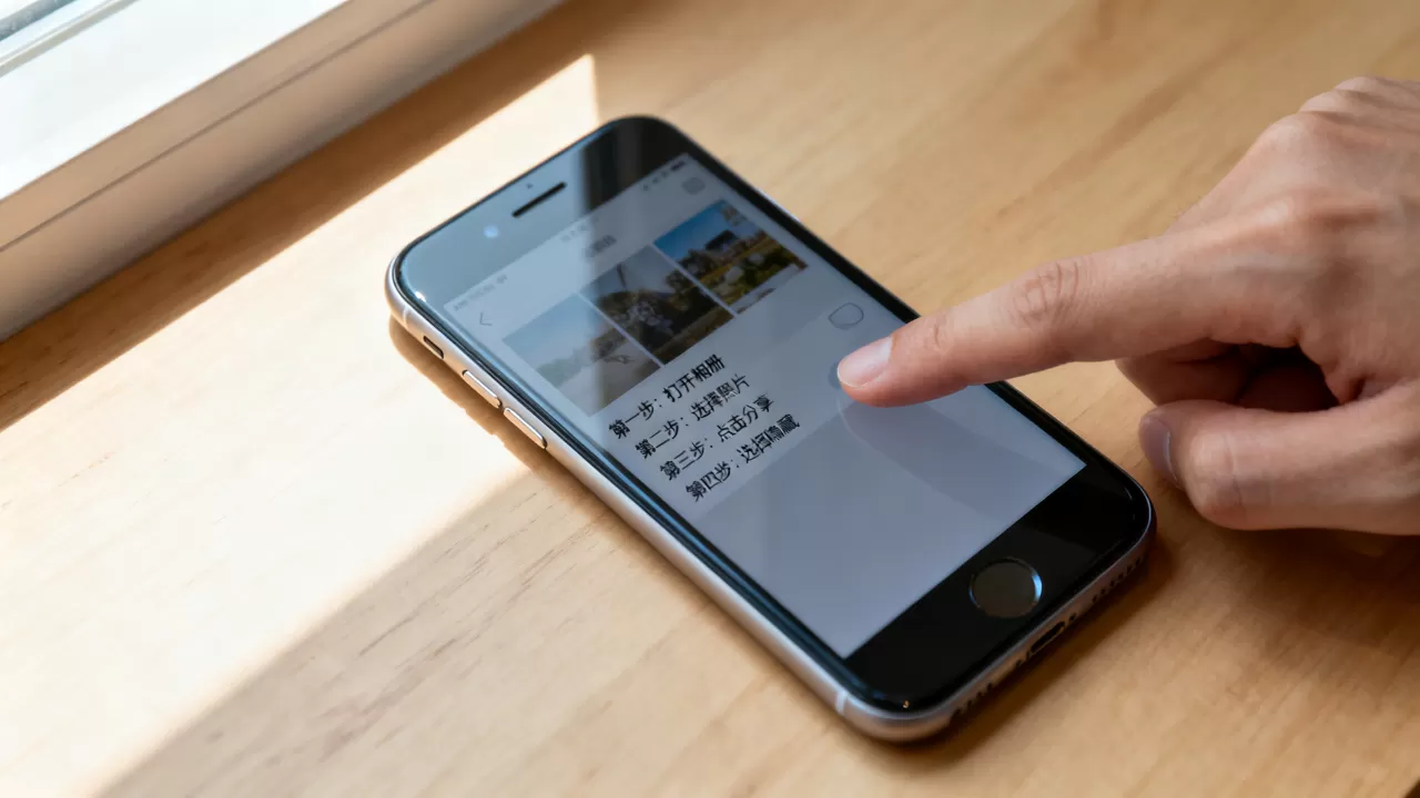iphone 7怎么隐藏照片，iphone 7隐藏相册教程