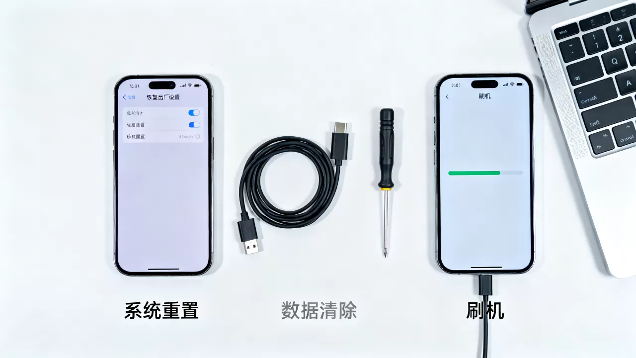 出厂设置等于刷机吗，恢复出厂设置和刷机有什么区别