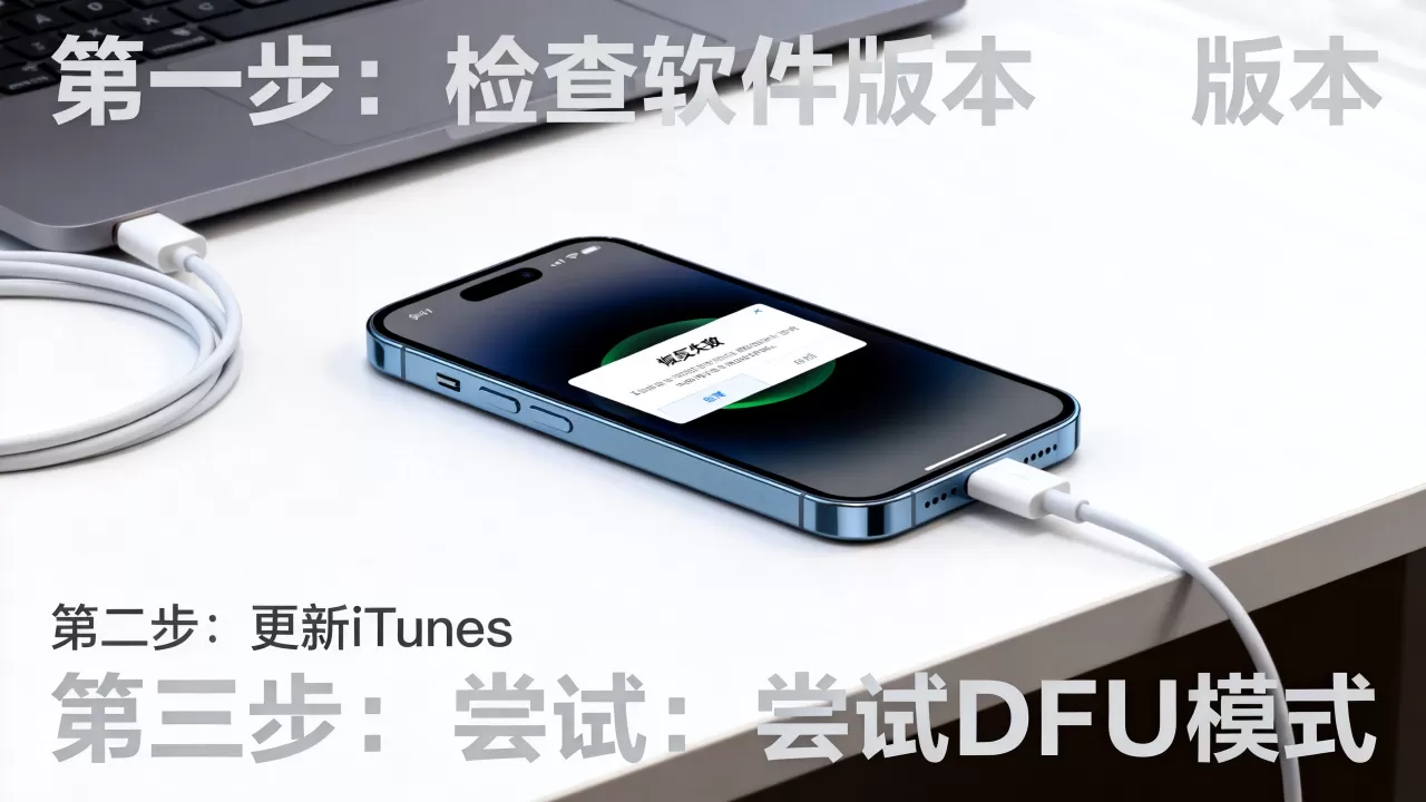 iPhone无法恢复软件太旧怎么办？iPhone恢复失败解决