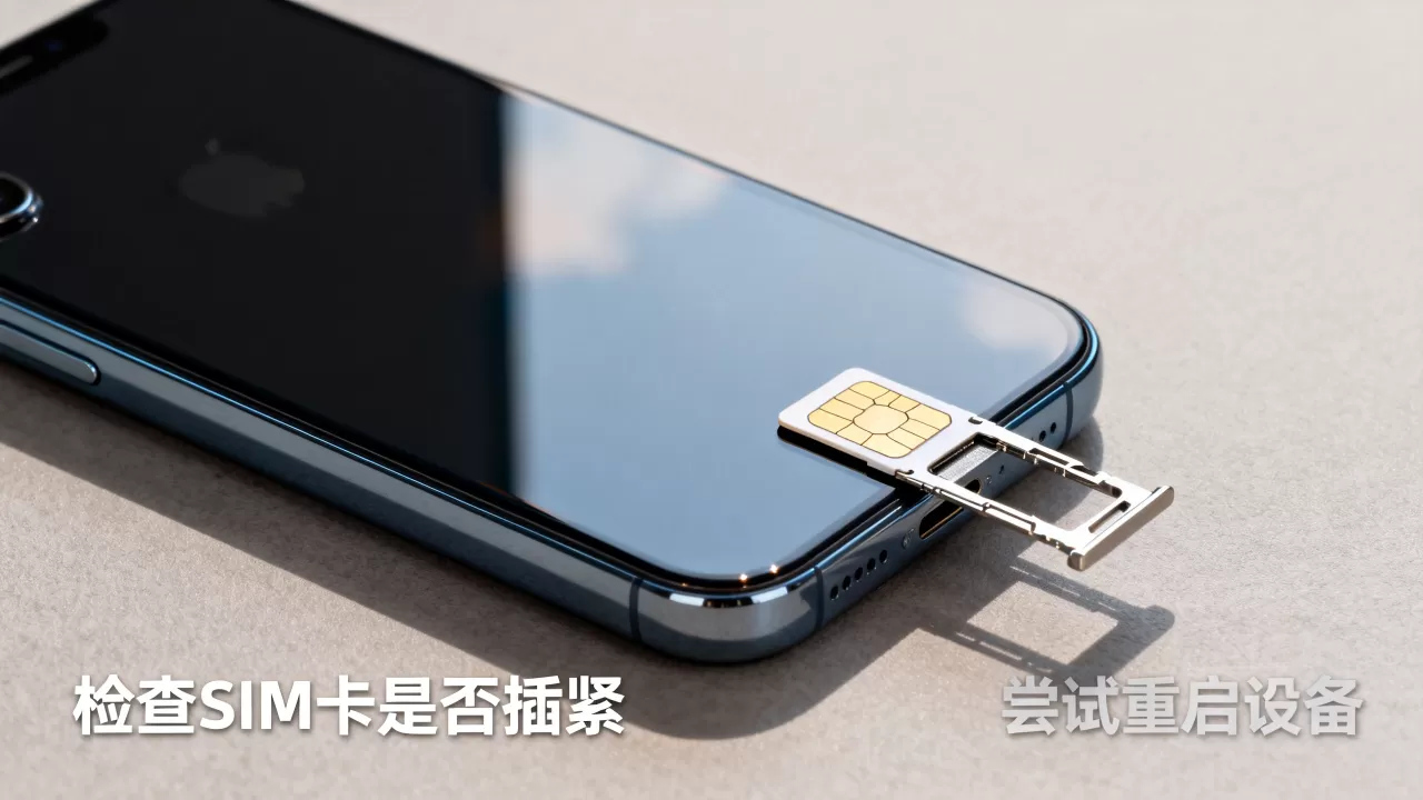 iphone还原后sim卡无法识别怎么办，iphone还原后sim卡