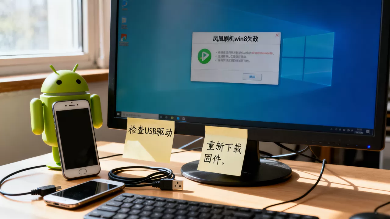 凤凰刷机win8失败怎么办，凤凰刷机win8