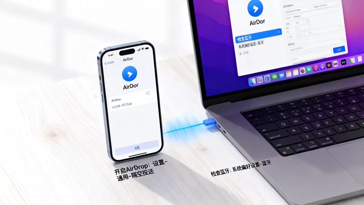 airdrop iphone找不到mac怎么办，airdrop无法连接