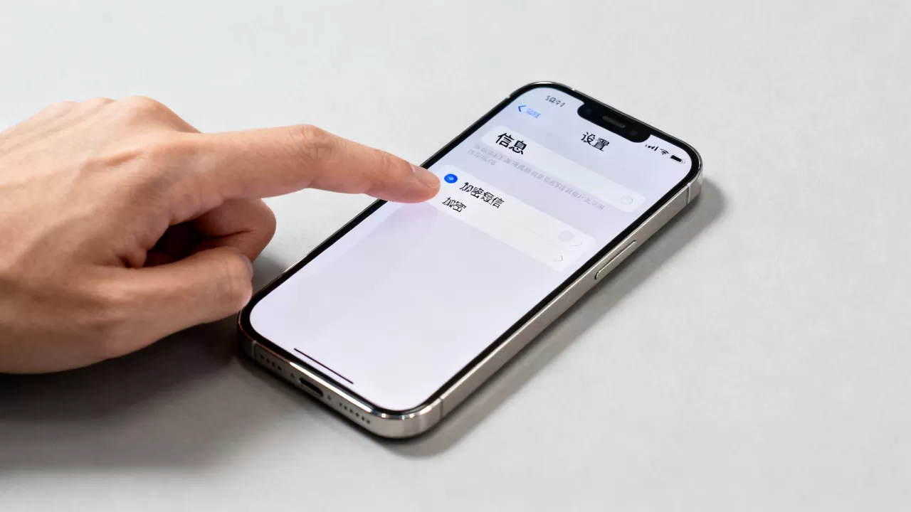 iphone怎么给短信加密，iphone短信加密方法