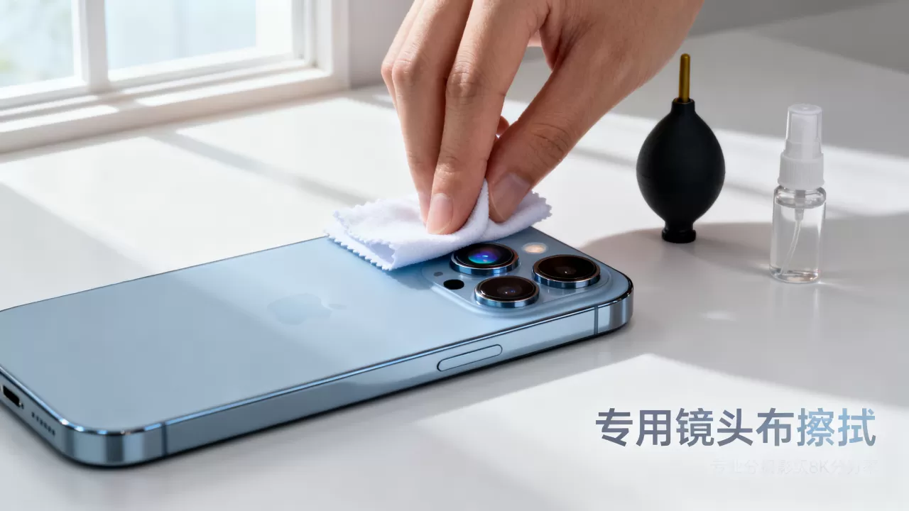 iPhone擦摄像头模糊不清怎么办，iPhone摄像头清洁