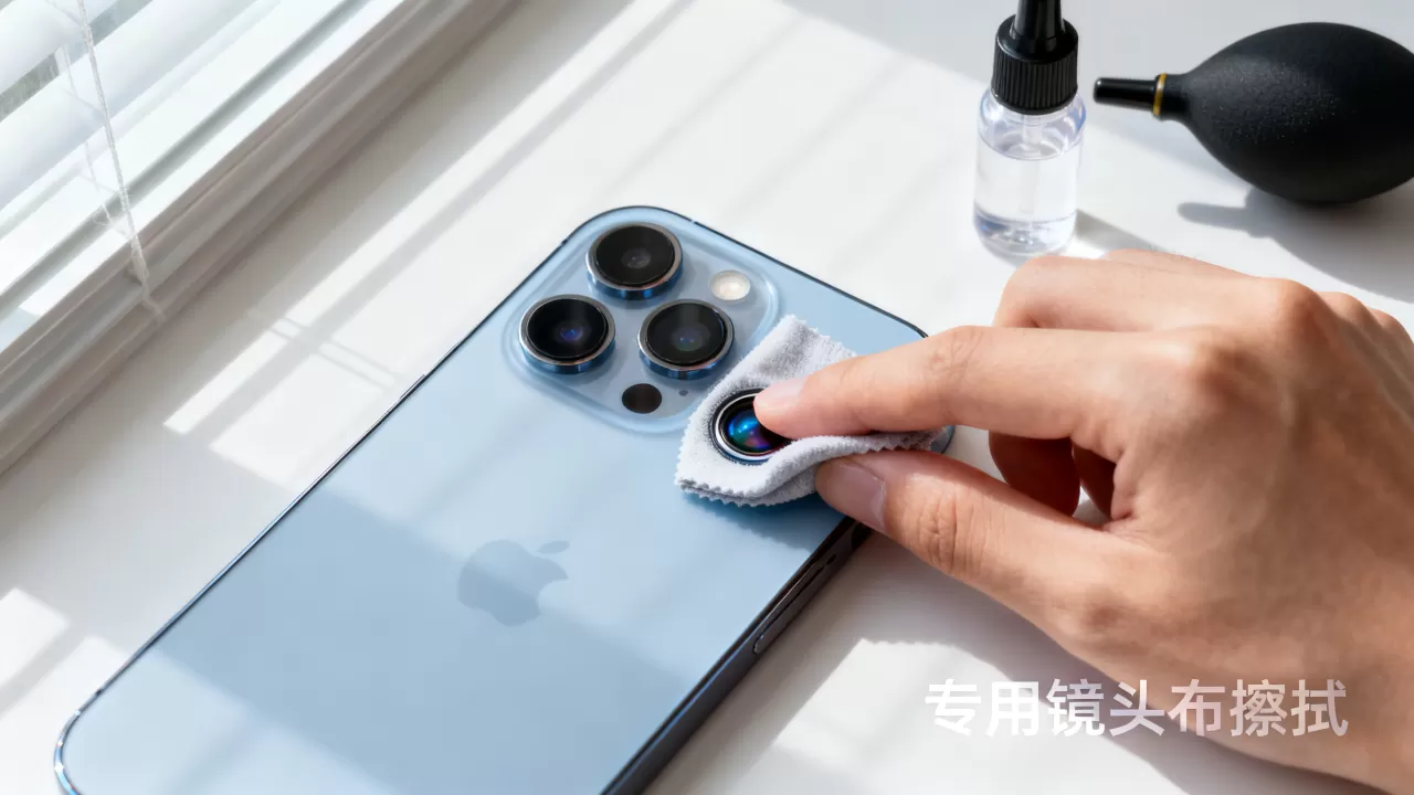 iPhone擦摄像头模糊不清怎么办，iPhone摄像头清洁