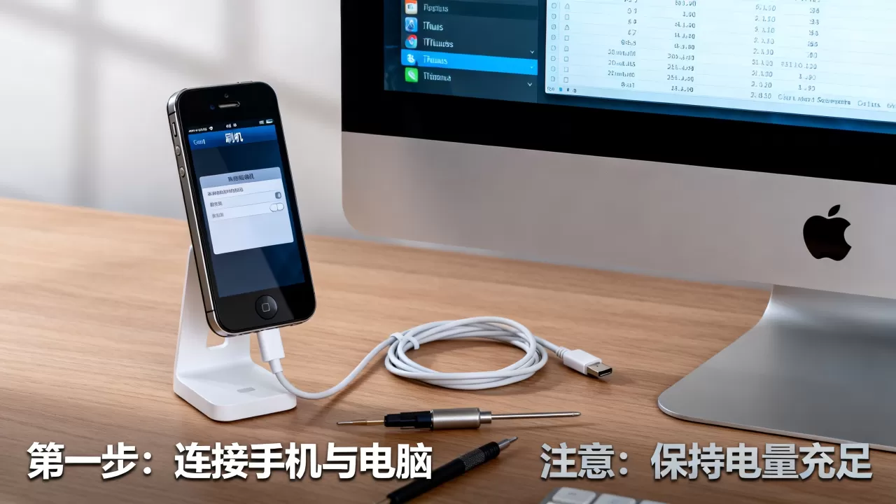 苹果4刷机教程图解，苹果4刷机失败怎么办