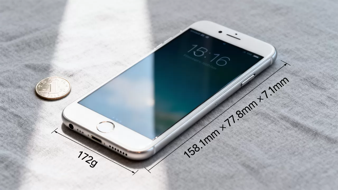 iphone6 plus 口袋放不下，iphone6 plus 手机尺寸多大