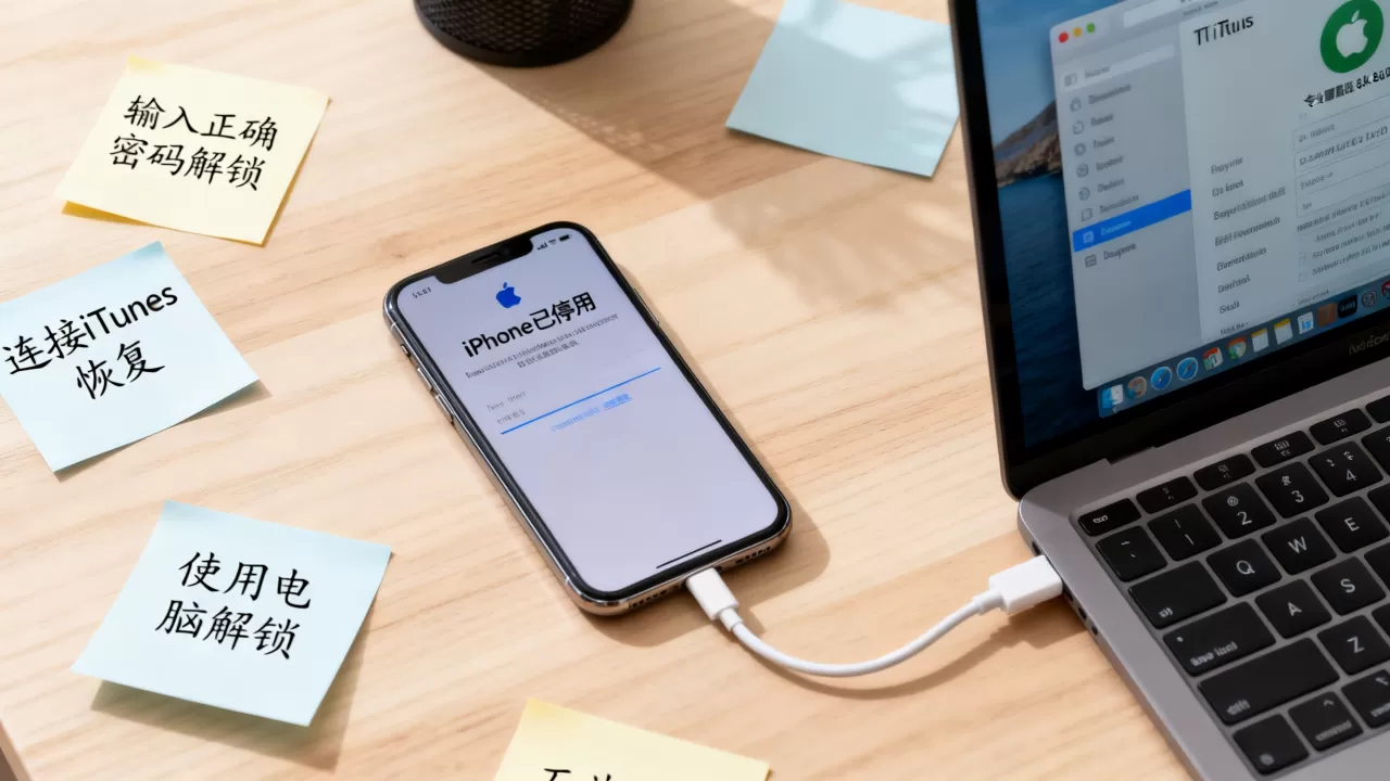 iphone已停用知道密码怎么办？iphone已停用怎么解锁