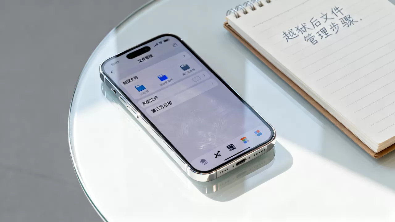 iphone越狱后怎么管理文件，iphone越狱教程