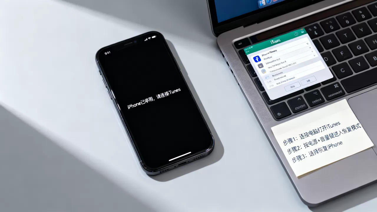 id无法解锁此iphone，苹果id密码忘了怎么解锁