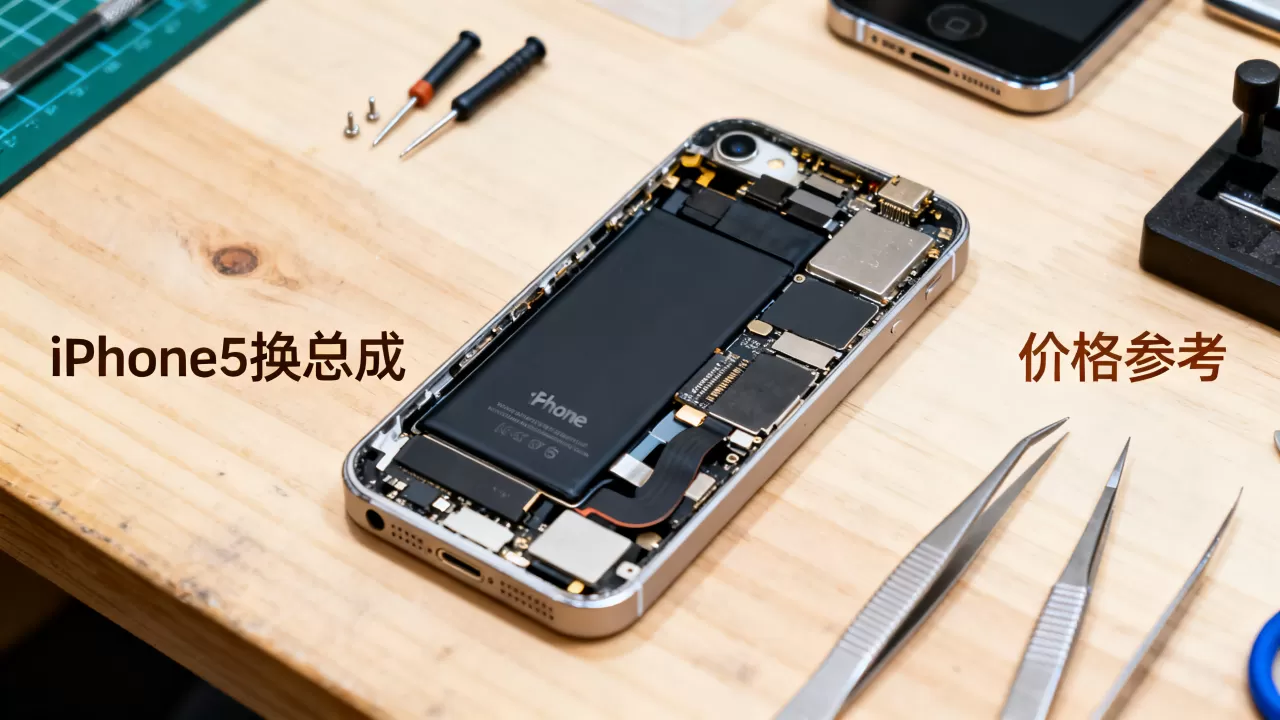 iPhone5换总成多少钱，iPhone5换总成