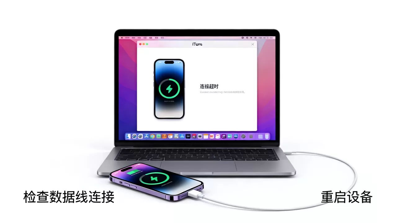 iphone连接itunes连接超时怎么办，itunes连接超时