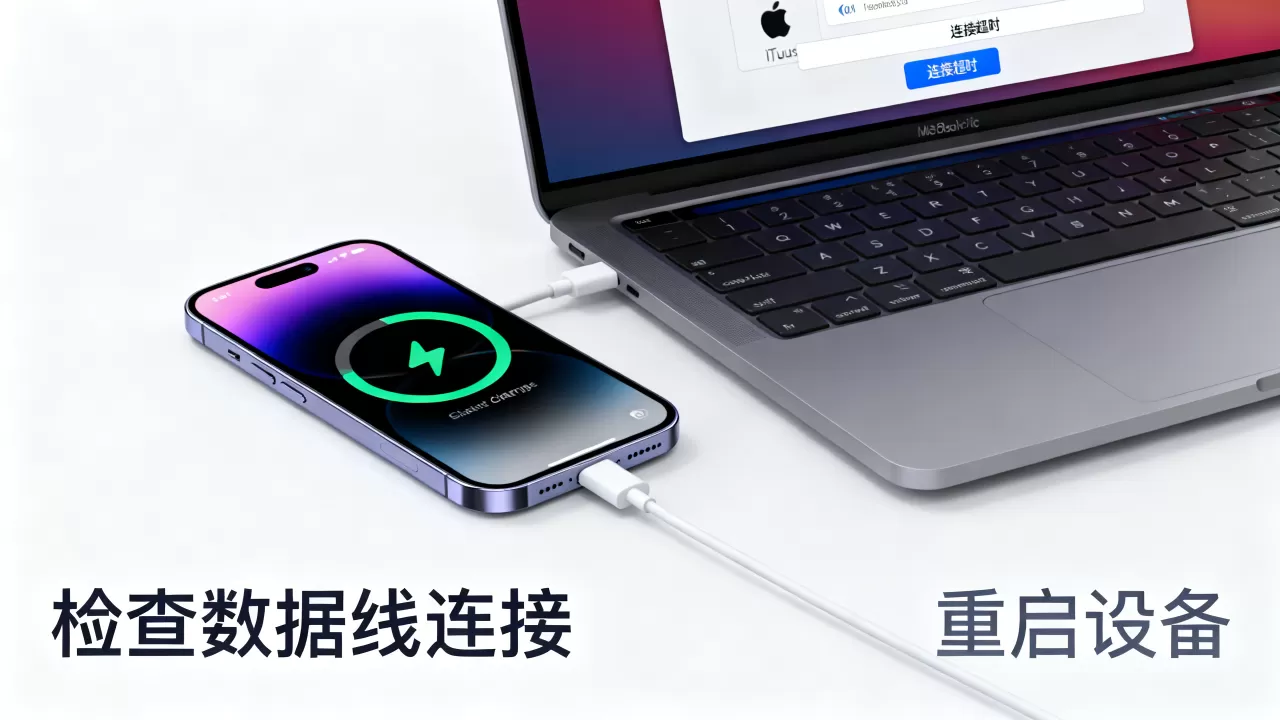 iphone连接itunes连接超时怎么办，itunes连接超时