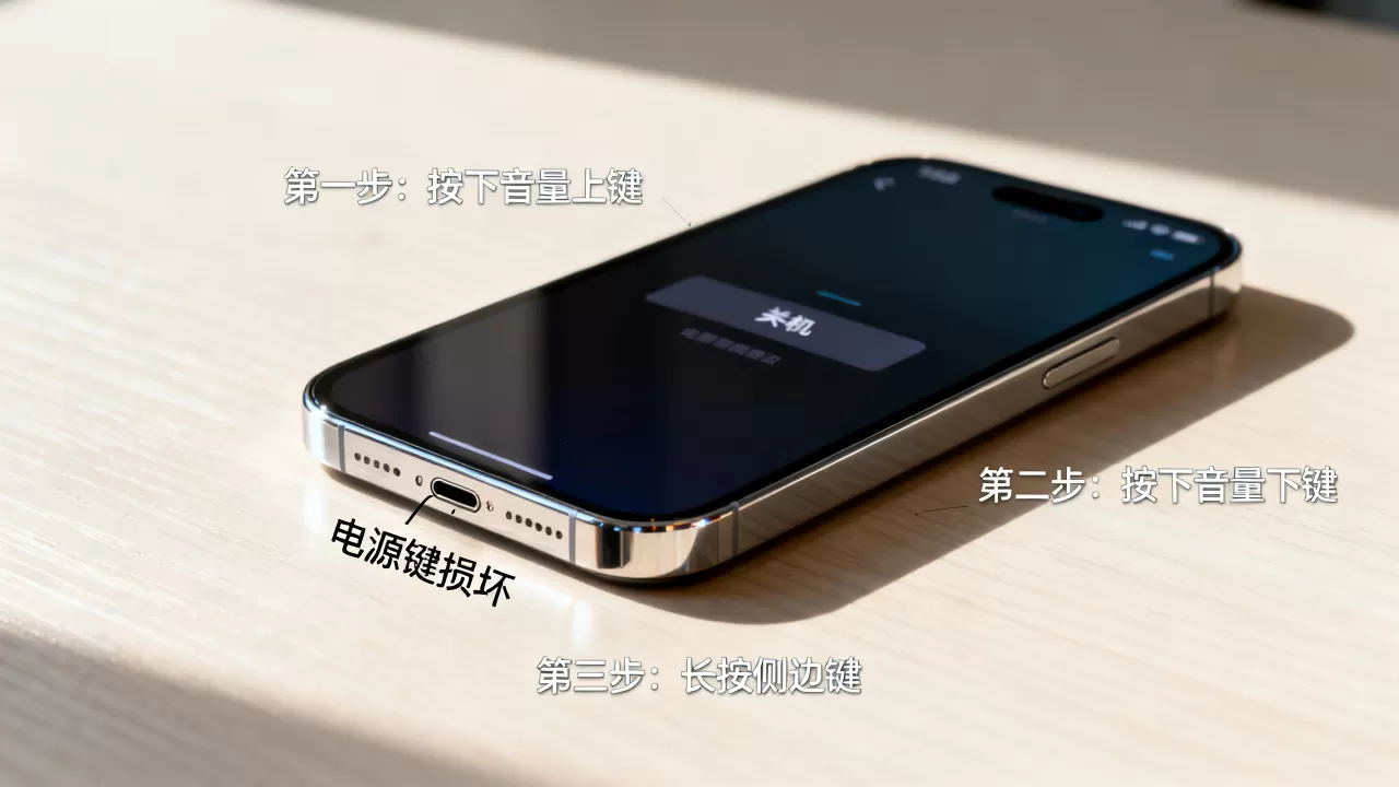 iphone重启不了怎么办，电源键坏了怎么强制重启