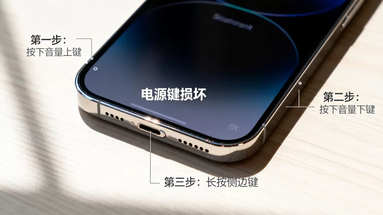iphone重启不了怎么办，电源键坏了怎么强制重启