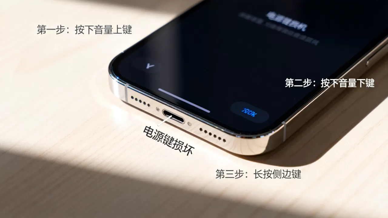 iphone重启不了怎么办，电源键坏了怎么强制重启
