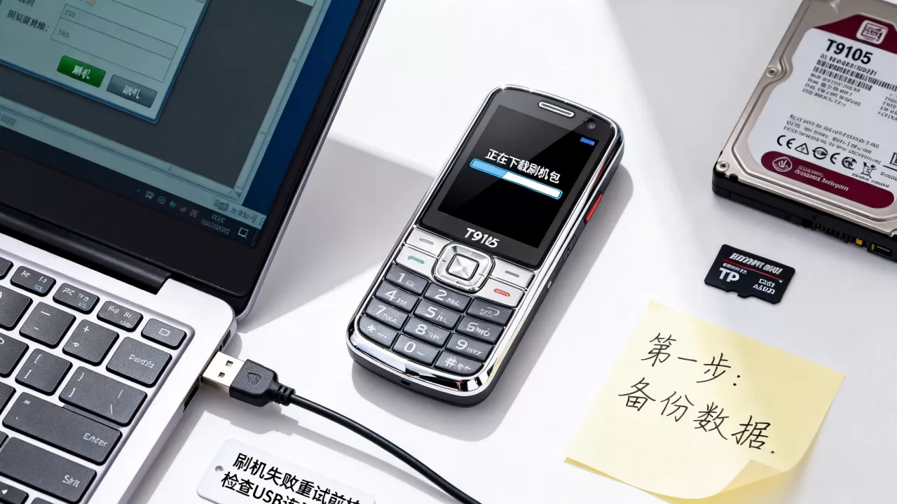 波导t9105刷机教程，波导手机刷机失败怎么办