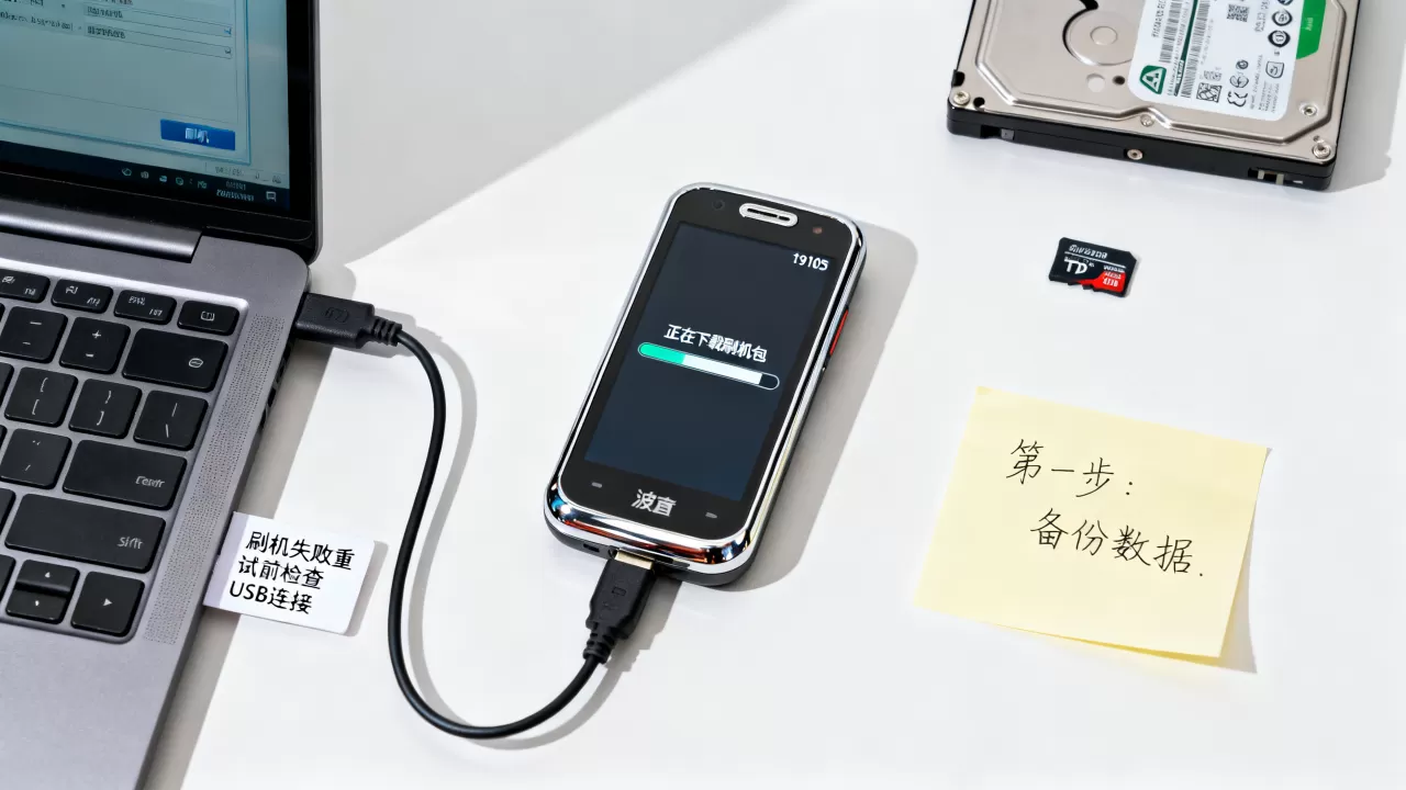 波导t9105刷机教程，波导手机刷机失败怎么办