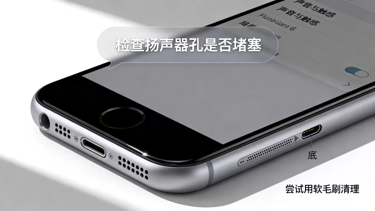 iphone6有回音怎么办，iphone6扬声器故障