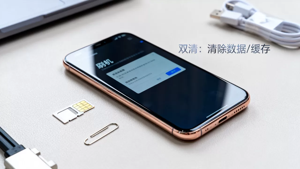 手机刷机前双清是什么意思，手机刷机前双清