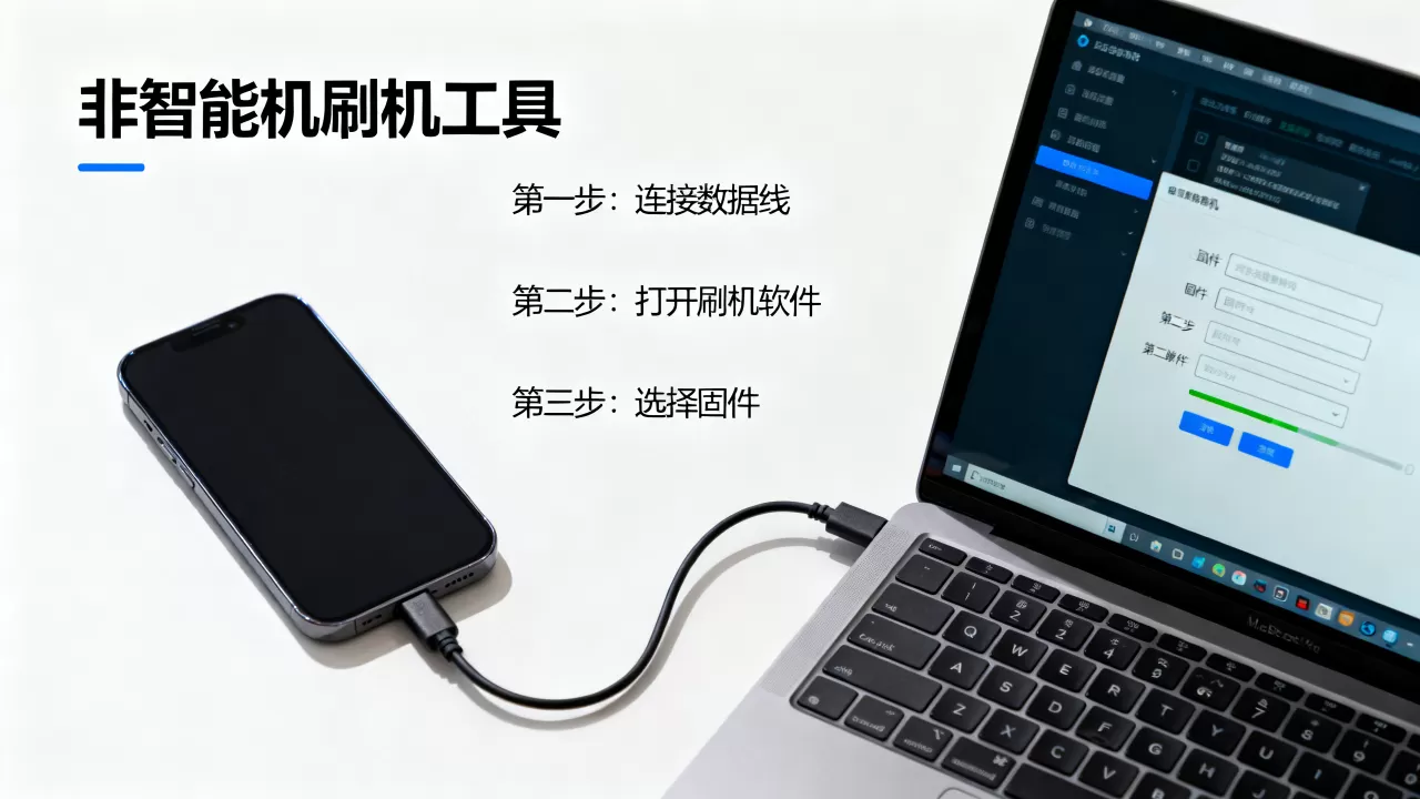 非智能机刷机工具怎么用，非智能机刷机