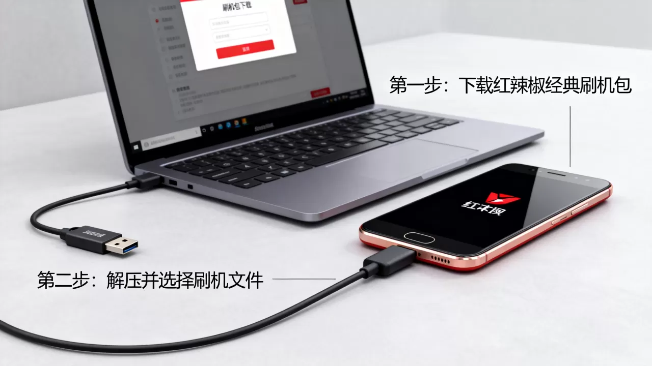 红辣椒经典刷机包怎么刷？红辣椒刷机包下载