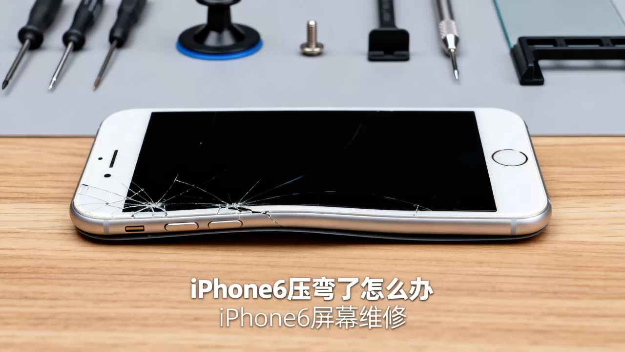 iphone6压弯了怎么办，iphone6屏幕维修