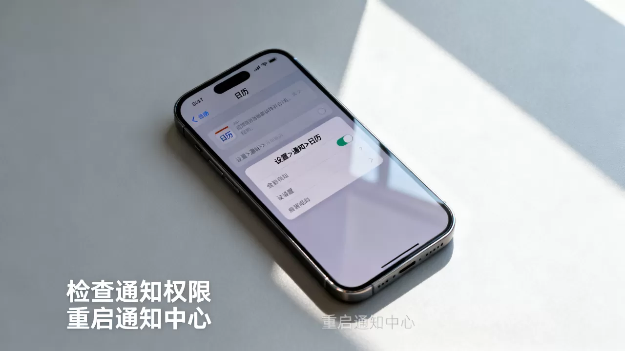 iphone通知栏显示日历，iphone日历通知栏不显示怎么办