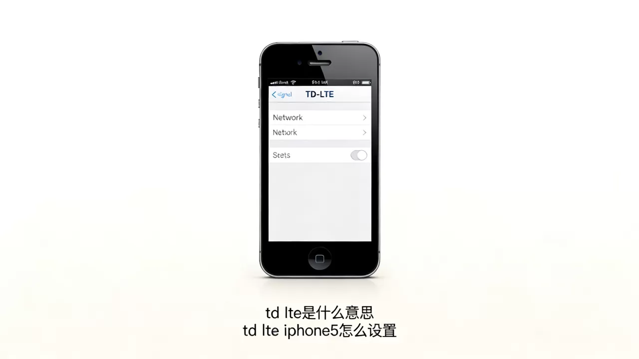 td lte iphone5怎么设置？td lte是什么意思