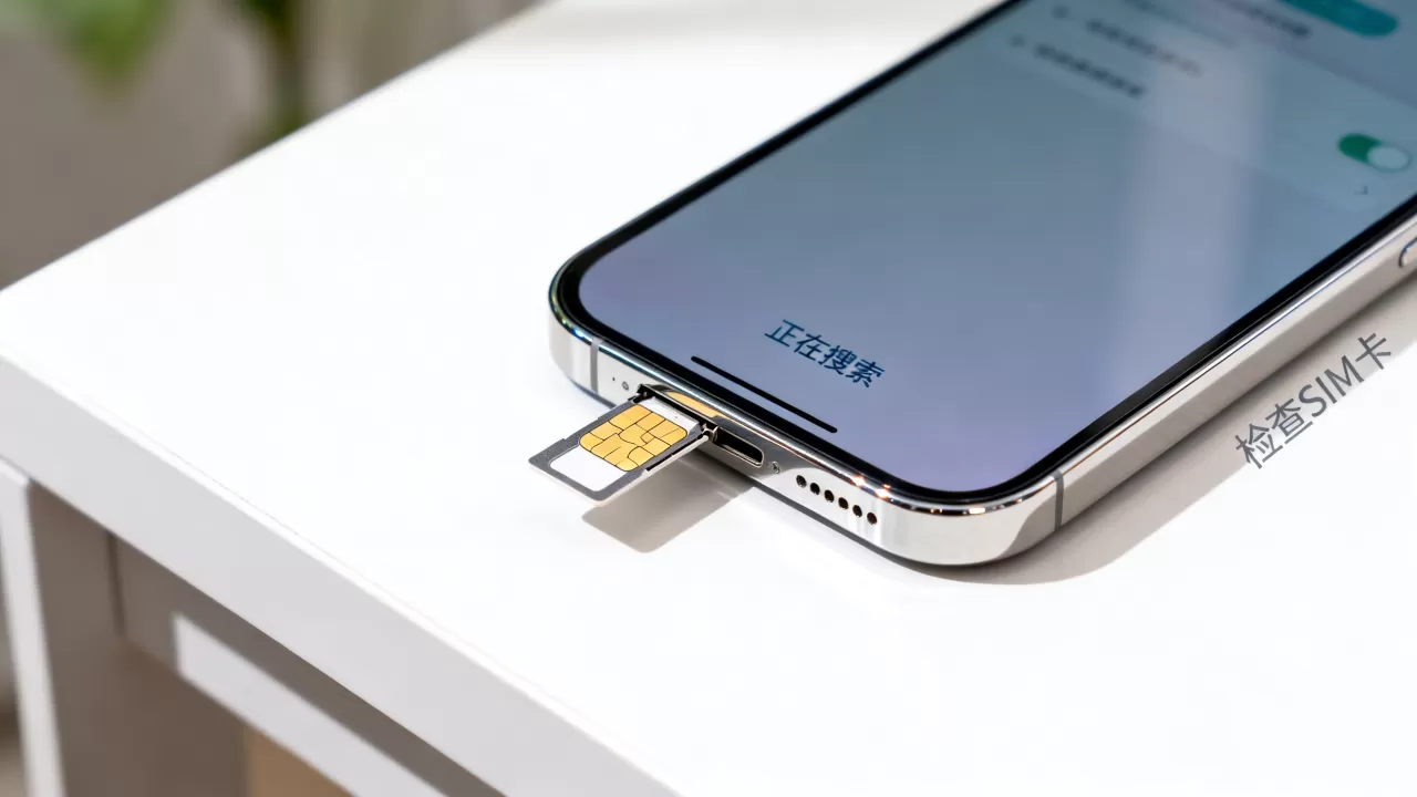 iphone插卡显示正在搜索，iphone插卡显示正在搜索怎么办