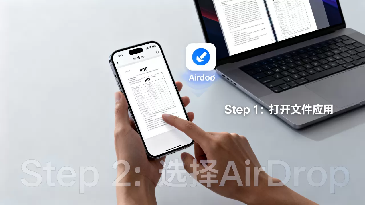 如何把pdf导入iphone，iphone怎么把pdf文件导入