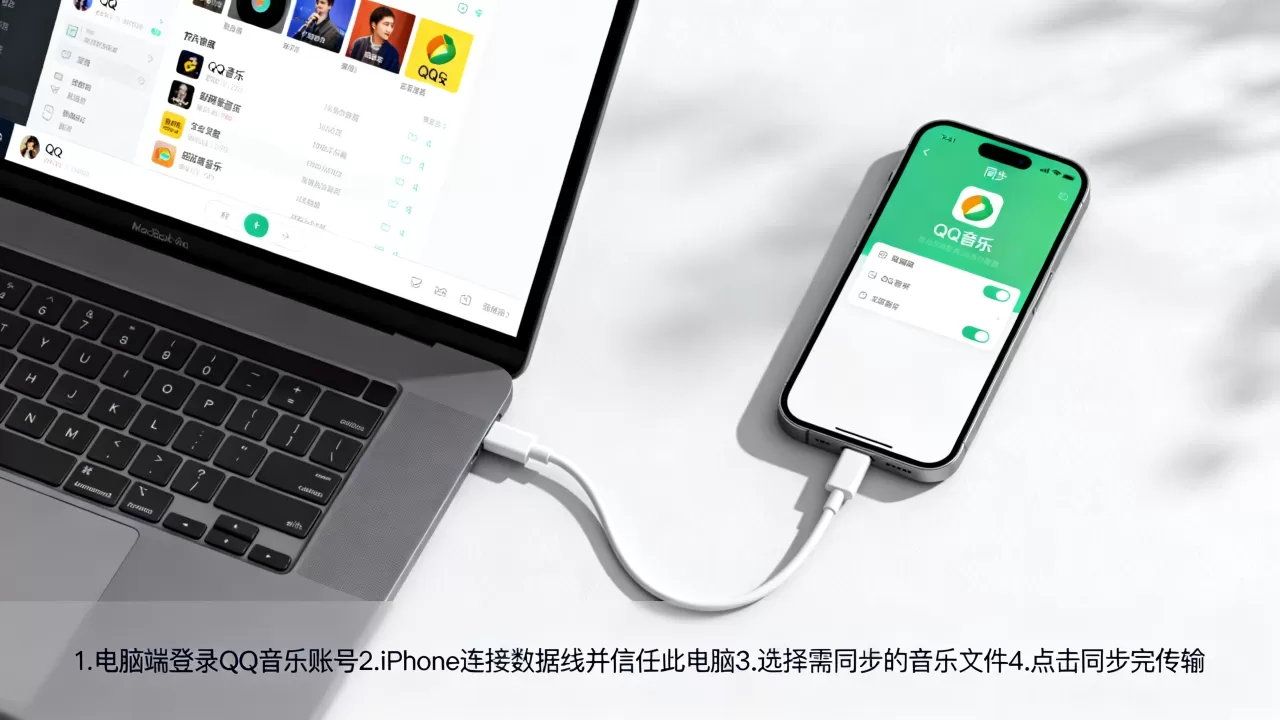电脑导入iphone qq音乐怎么操作，iphone导入qq音乐