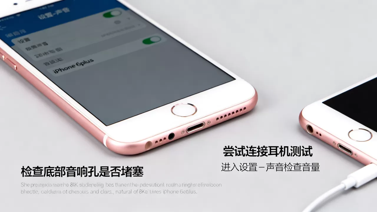 iphone6plus音响不响怎么办，iphone6plus音响