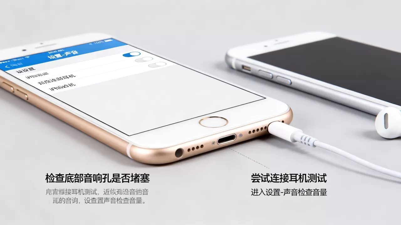 iphone6plus音响不响怎么办，iphone6plus音响