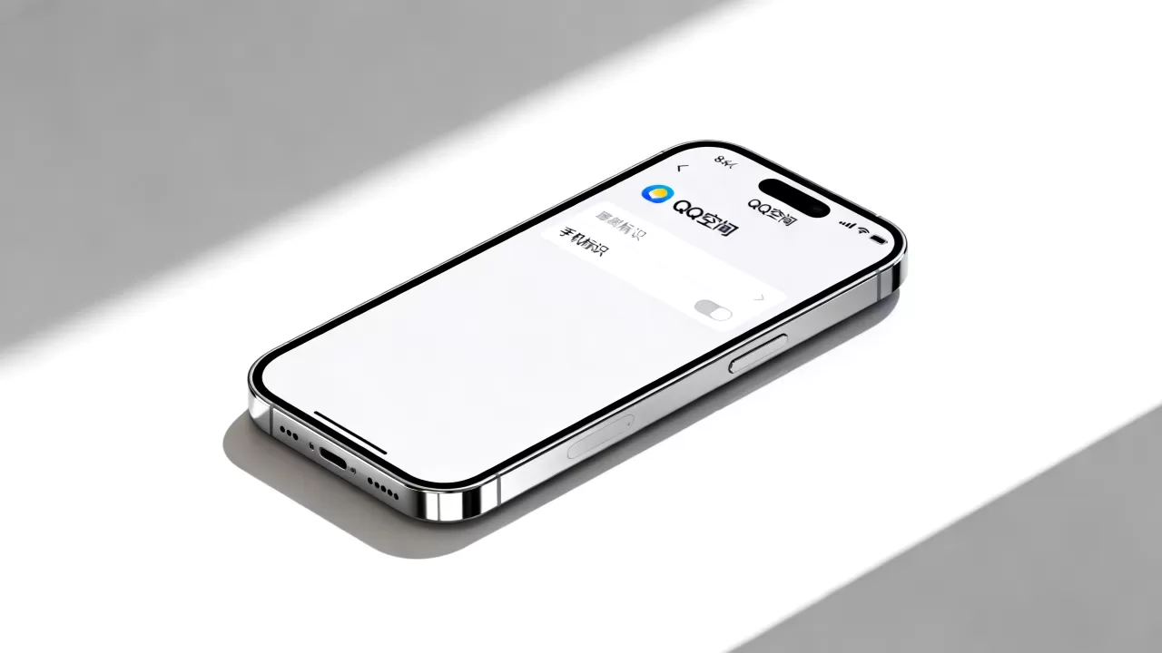 iphone qq空间手机标识怎么弄，iphone qq空间手机标识